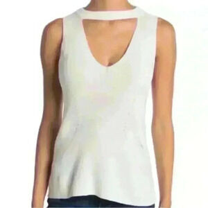 White 7 for All Saints knit top